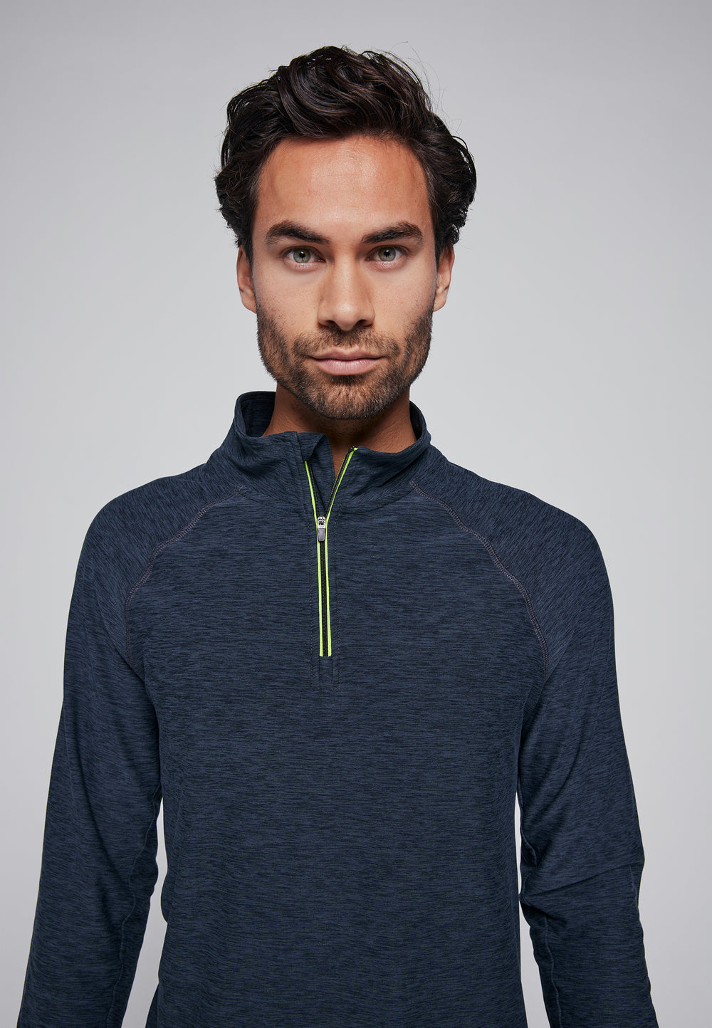 Men's sports shirt long sleeve - sustainable
