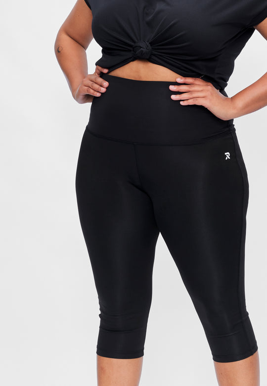 Perfect Yara - 3/4 shaping tight - Sustainable Plus size Black