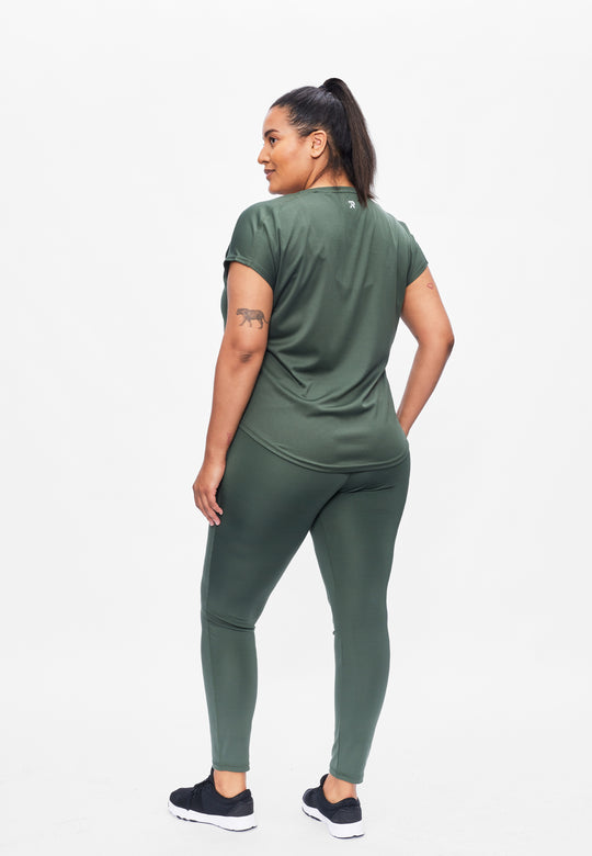 Perfect Pat - Sports shirt - Sustainable Plus size Green