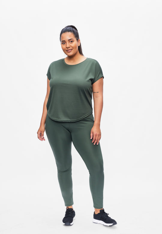 Perfect Pat - Sports shirt - Sustainable Plus size Green