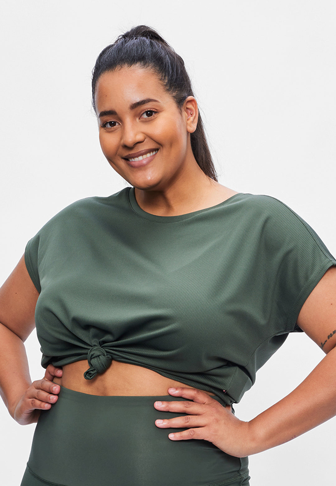 Perfect Pat - Sports shirt - Sustainable Plus size Green