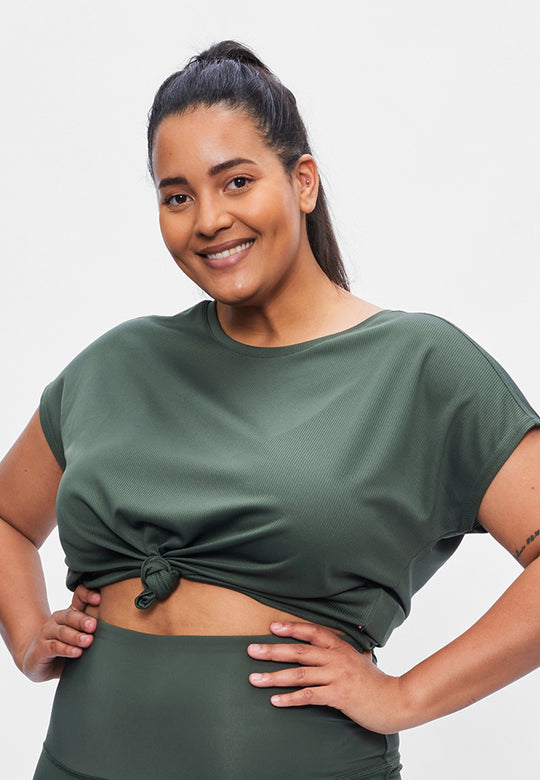 Perfect Pat - Sports shirt - Sustainable Plus size Green