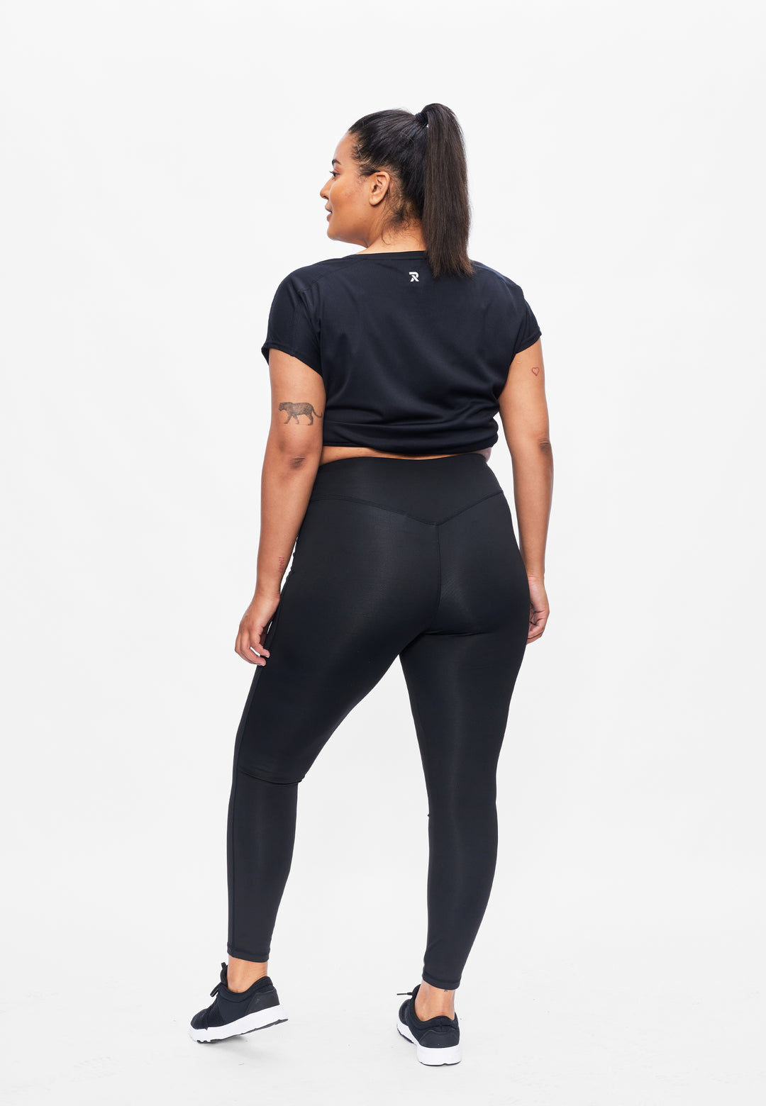 Perfect Romy - Sports legging - Sustainable Plus size Black