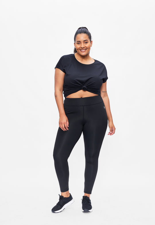 Perfect Romy - Sports legging - Sustainable Plus size Black