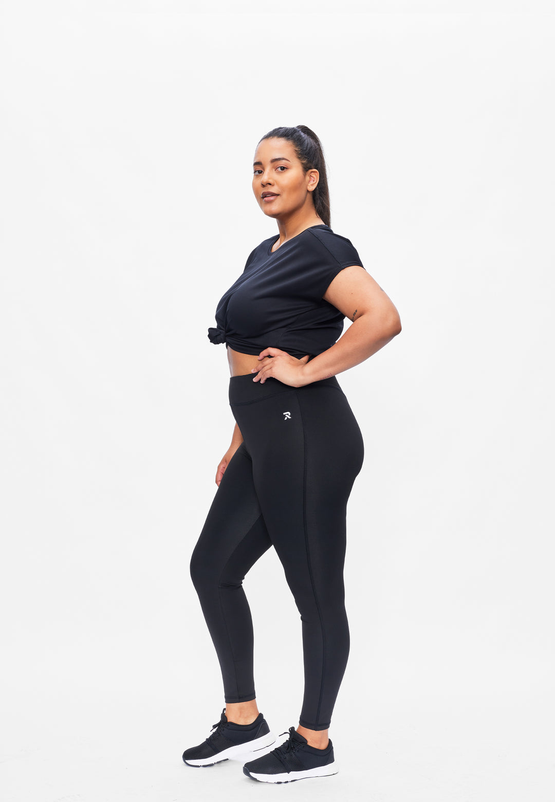 Perfect Romy - Sports legging - Sustainable Plus size Black