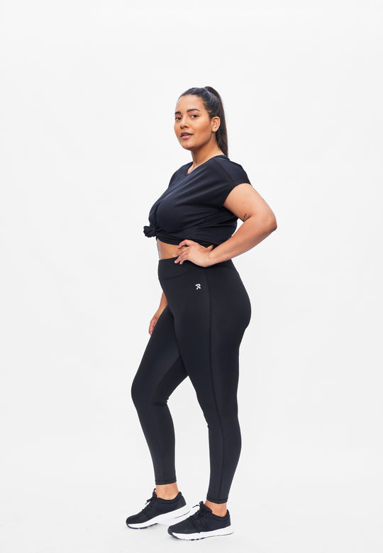 Perfect Romy - Sports legging - Sustainable Plus size Black