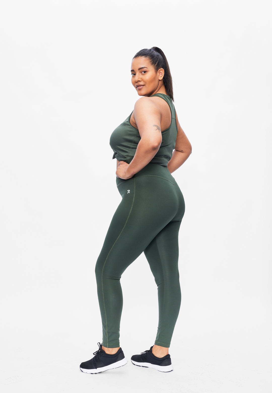 Perfect Romy - Sports legging - Sustainable Plus size Green