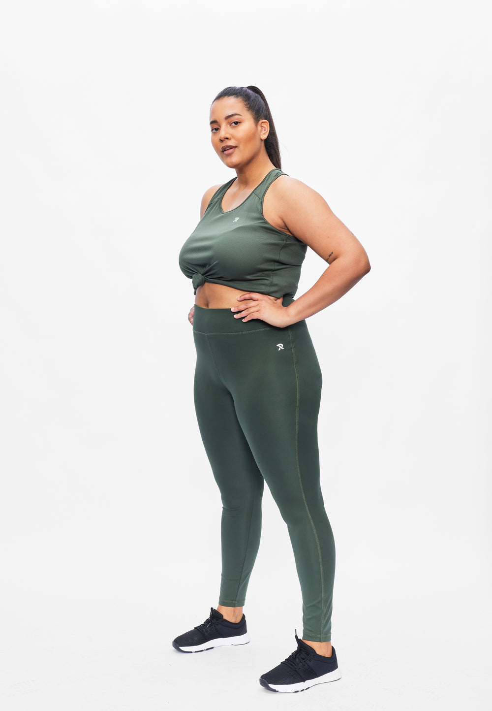 Perfect Romy - Sports legging - Sustainable Plus size Green