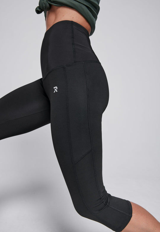 Perfect Yara - 3/4 shaping tight - Sustainable Black