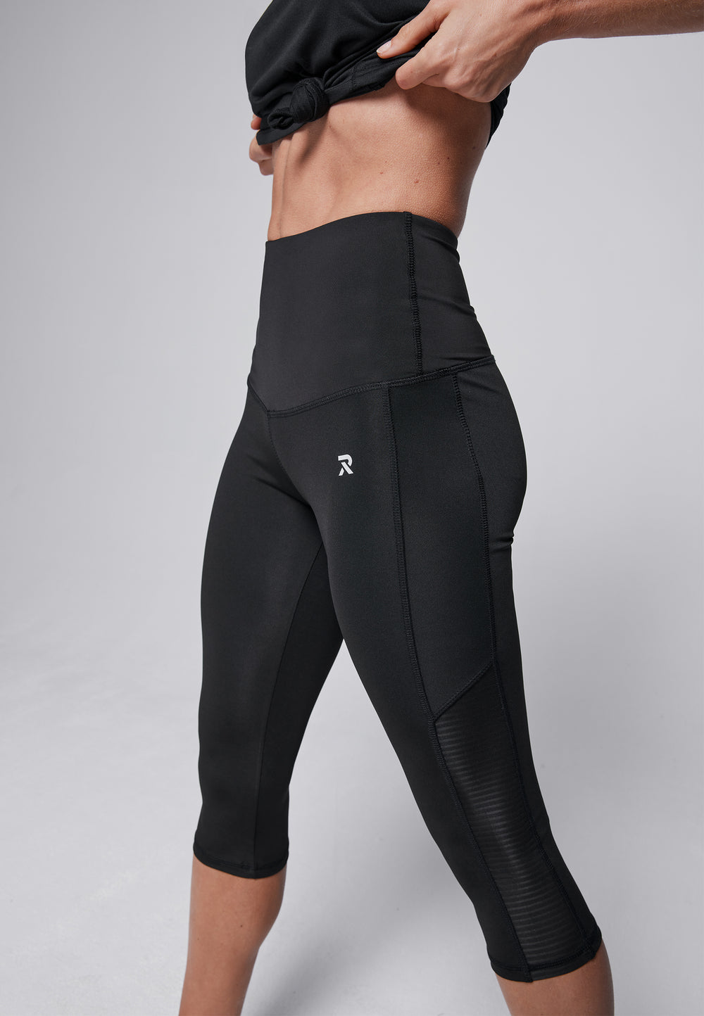 Perfect Yara - 3/4 shaping tight mesh - Sustainable Black