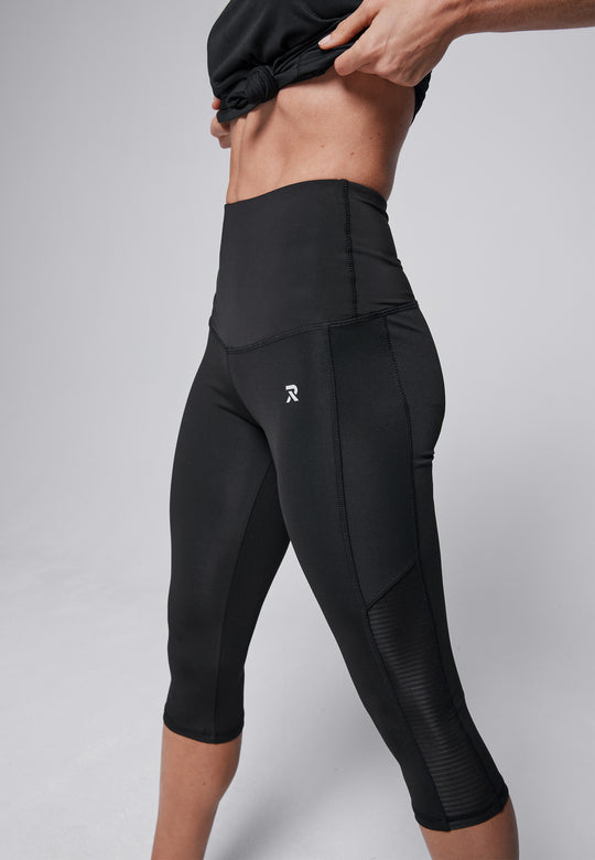 Perfect Yara - 3/4 shaping tight mesh - Sustainable Black
