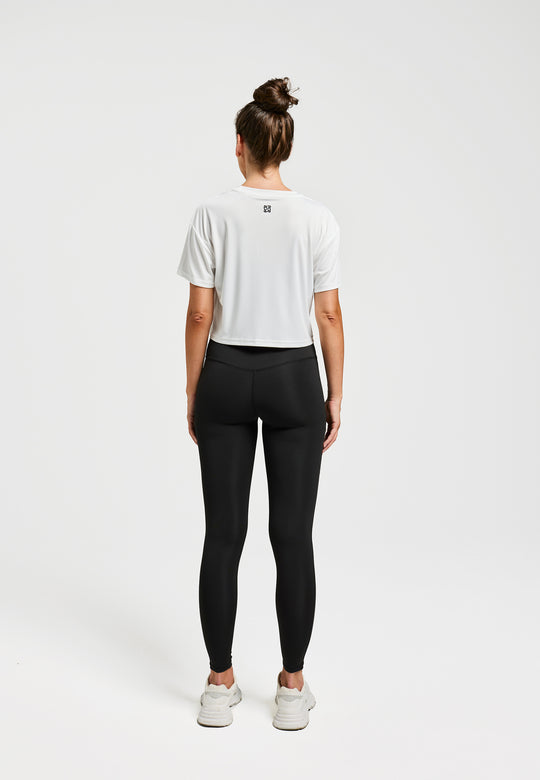 Sublime Nova - Cropped Sports shirt - Sustainable White