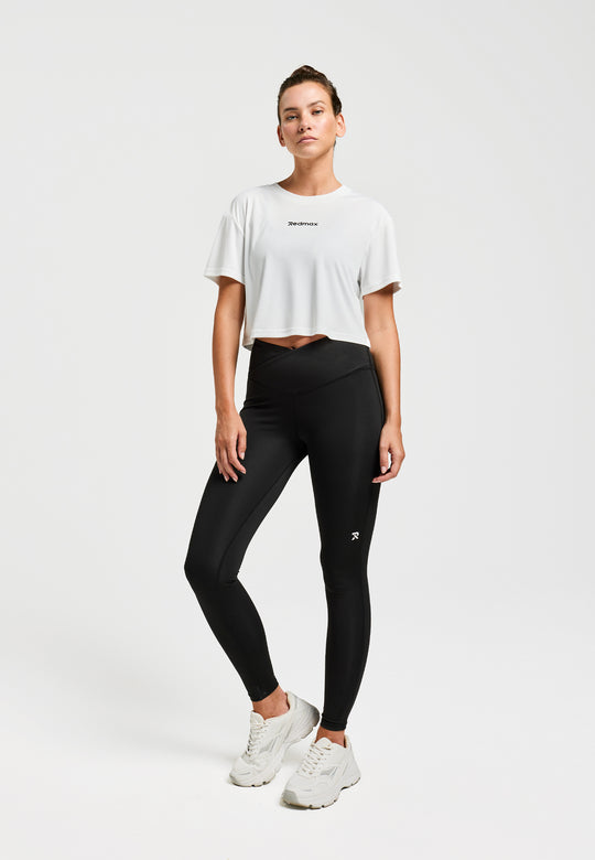 Sublime Nova - Cropped Sports shirt - Sustainable White