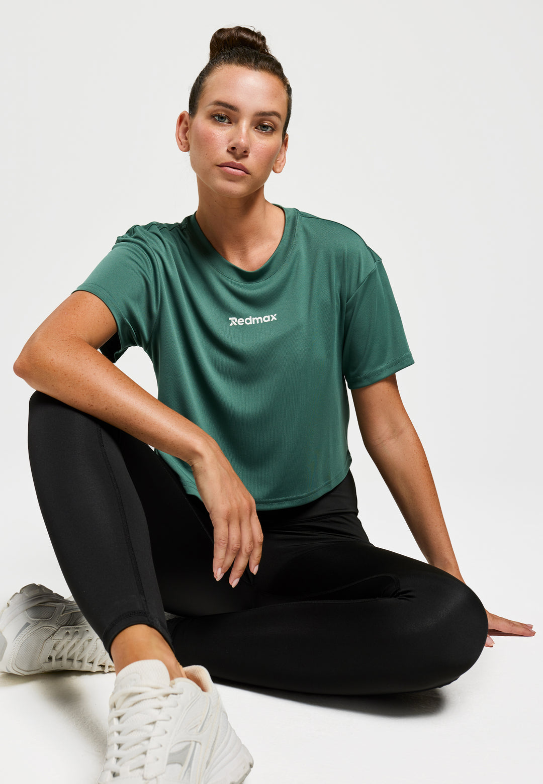 Sublime Nova - Cropped Sports shirt - Sustainable Dark Green