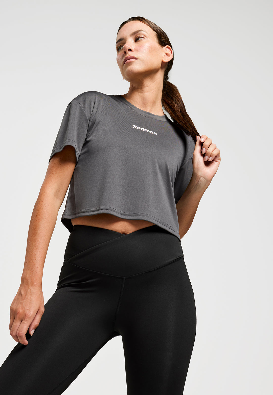 Sublime Nova - Cropped Sports shirt - Sustainable Dark Grey